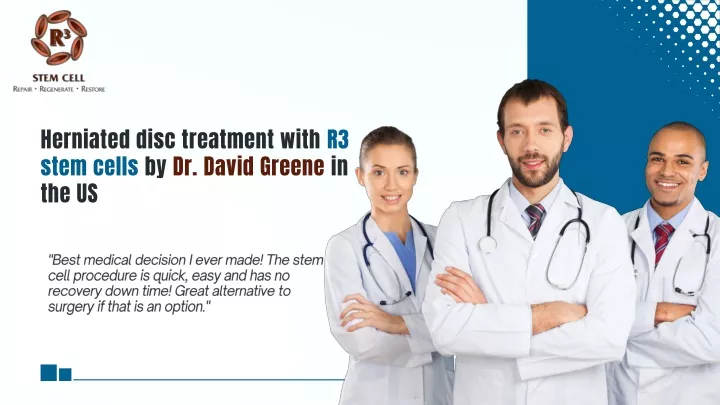 herniated disc treatment with r3 stem cells