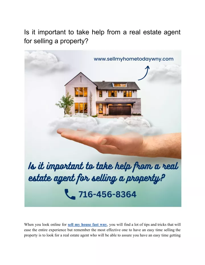 is it important to take help from a real estate