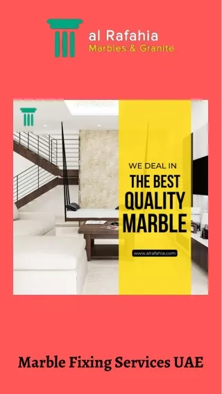 Marble Fixing Services UAE
