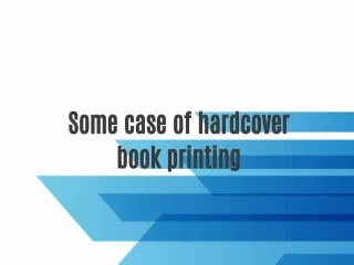 hardcover book printing case