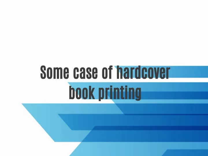some case of hardcover book printing