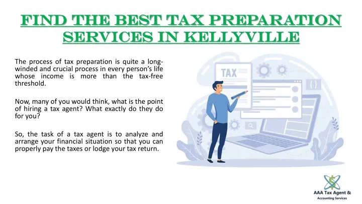 find the best tax preparation services in kellyville