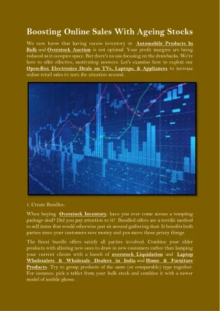 boosting online sales with ageing stocks