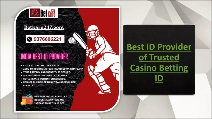 best id provider of trusted casino betting id