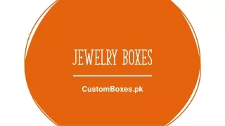 Elevate Your Accessories Brand with the Custom Jewelry Box