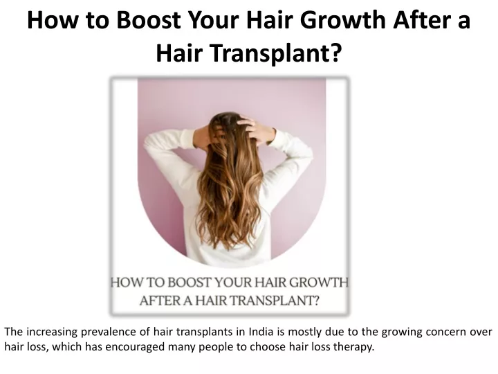 how to boost your hair growth after a hair