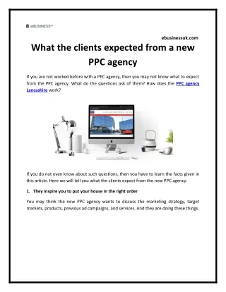 ebusinessuk com what the clients expected from