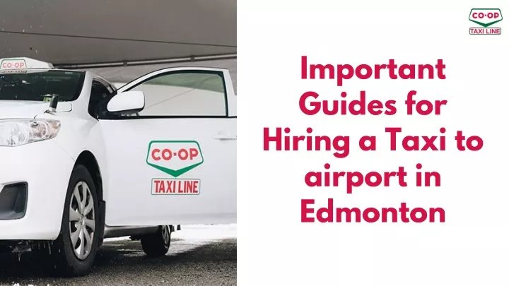 important guides for hiring a taxi to airport