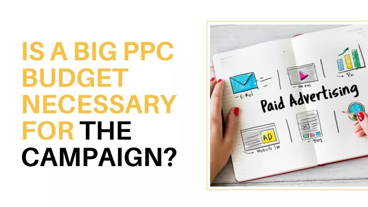 is a big ppc budget necessary for the campaign
