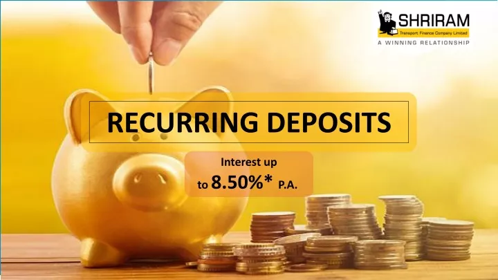 recurring deposits