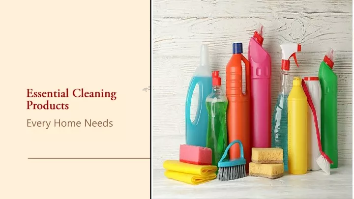 essential cleaning products
