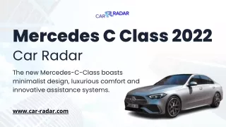 Mercedes C Class 2022 | Car Radar