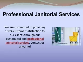 we are committed to providing 100 customer