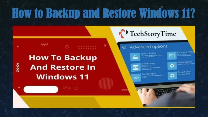 how to backup and restore windows 11