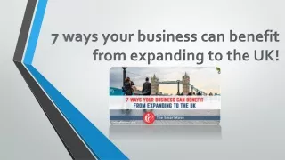 7 ways your business can benefit from expanding