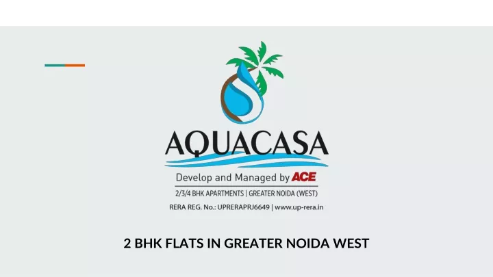 2 bhk flats in greater noida west