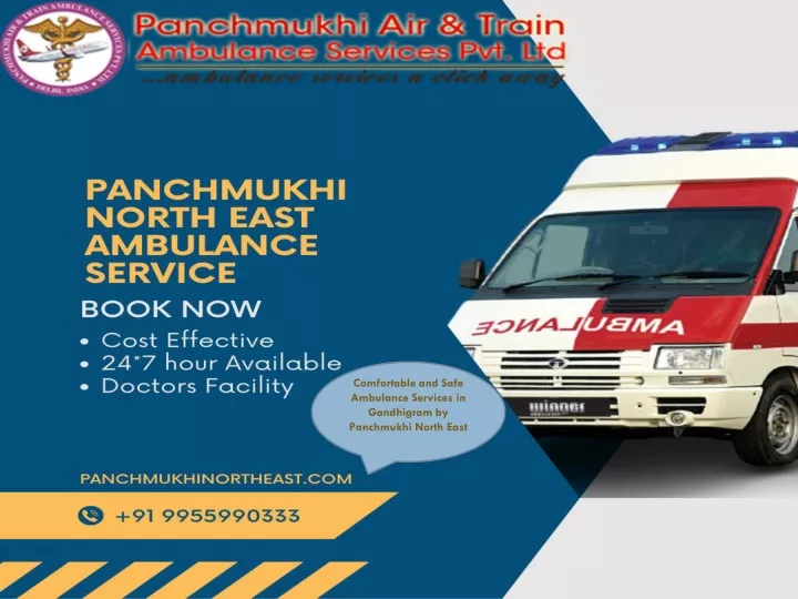 comfortable and safe ambulance services