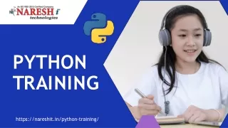 No.1 Python Training Institute in Hyderabad - NareshIT