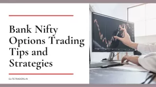 Bank Nifty Options Trading Tips and Strategies