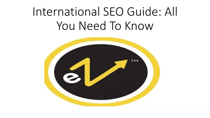 international seo guide all you need to know