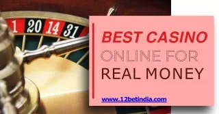 Best Casino Online For Real Money