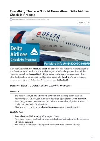 everything that you should know about delta