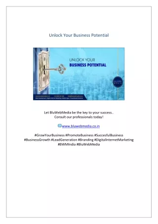 Unlock Your Business Potential