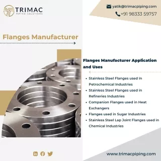 Flanges | Carbon Steel IS 206 | Stainless Steel 304 Flange | Stainless Steel 316