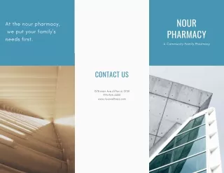 At the nour pharmacy,  we put your family's needs first.