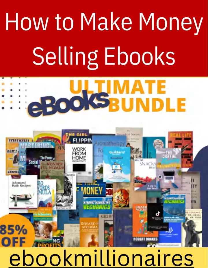 how to make money selling ebooks