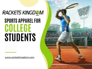 sports apparel for college students