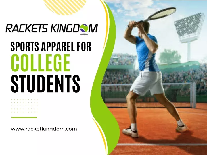 sports apparel for college students