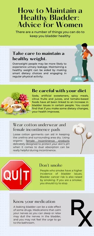 How to Maintain a Healthy Bladder : Advice for Women