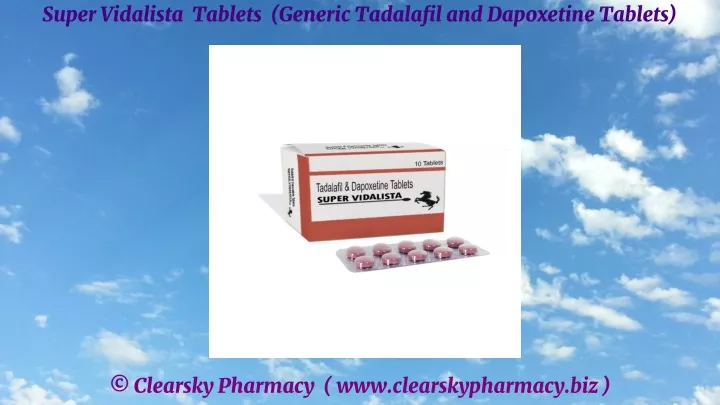 super vidalista tablets generic tadalafil