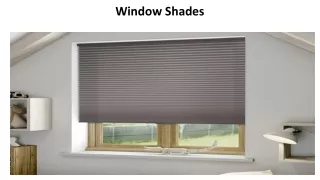 window shades