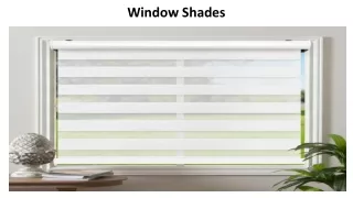 window shades