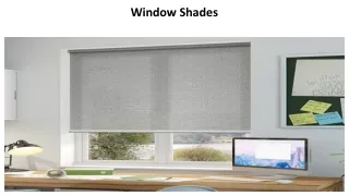 window shades
