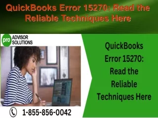quickbooks error 15270 read the reliable techniques here