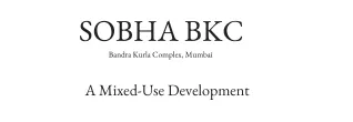 sobha bkc bandra kurla complex mumbai