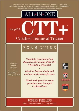 eBOOK  CompTIA CTT Certified Technical Trainer All in One Exam Guide