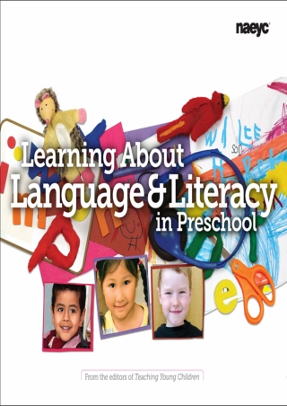 DOWNLOA T  Learning About Language and Literacy in Preschool The Preschool