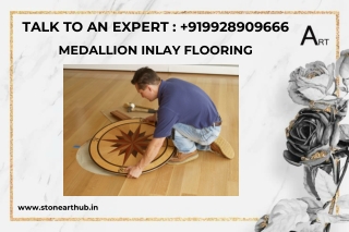 Medallion Inlay Flooring - Call Now 9928909666