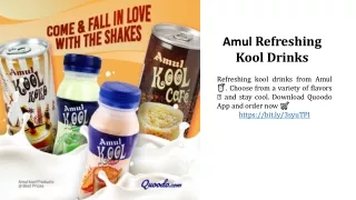 Amul Refreshing Cool drinks