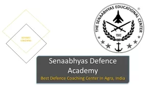 How To Choose The Best Defence Academy Agra