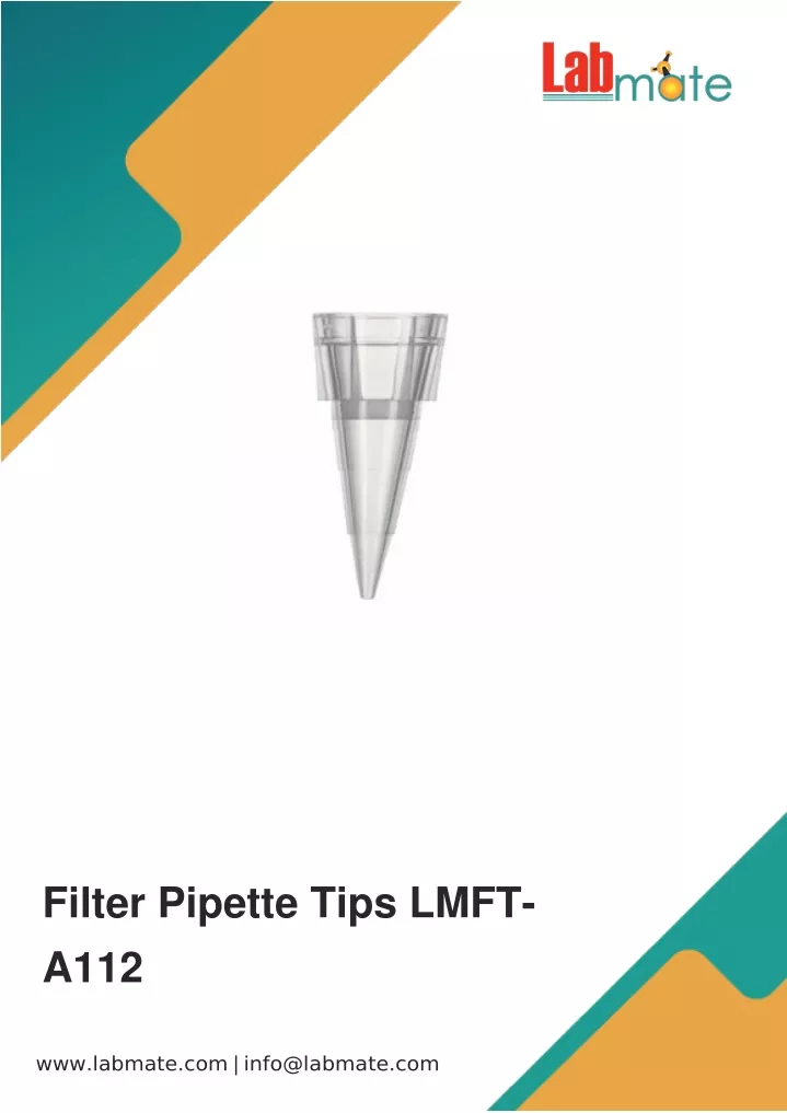 filter pipette tips lmft a112