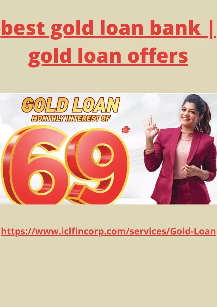 best gold loan bank gold loan offers