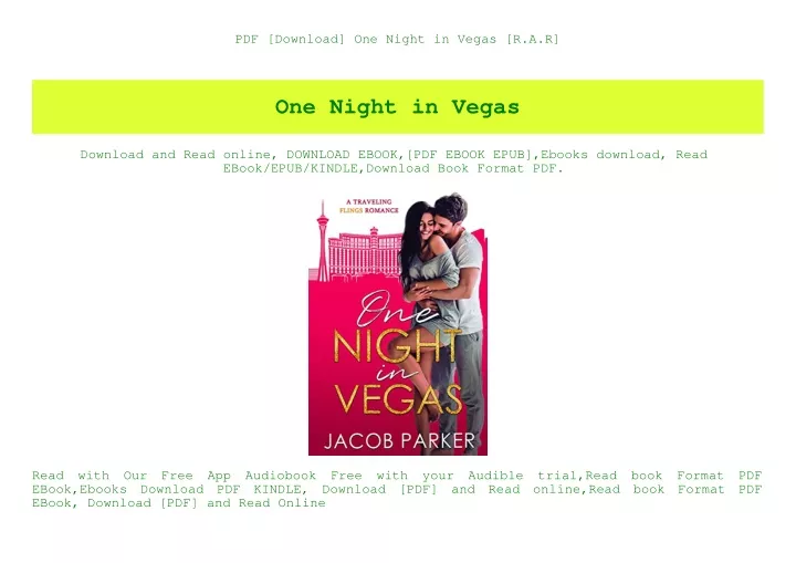 pdf download one night in vegas r a r