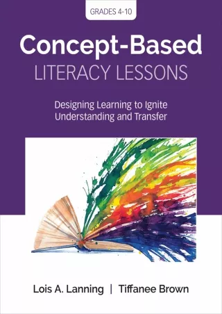 READ  Concept Based Literacy Lessons Designing Learning to Ignite