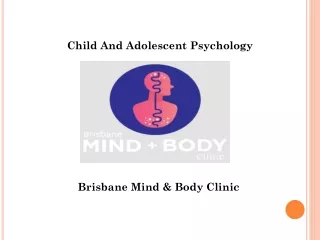 Child And Adolescent Psychology