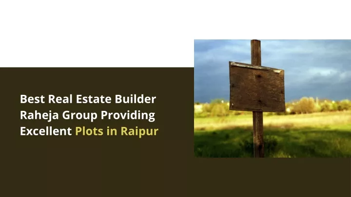 best real estate builder raheja group providing